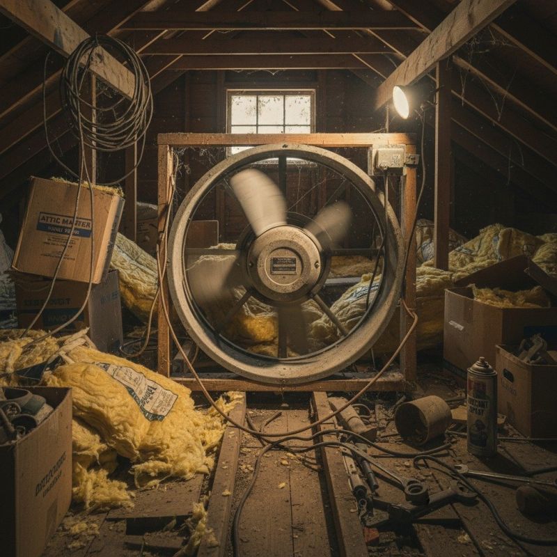 Attic Fan Servicing in Heber City, UT