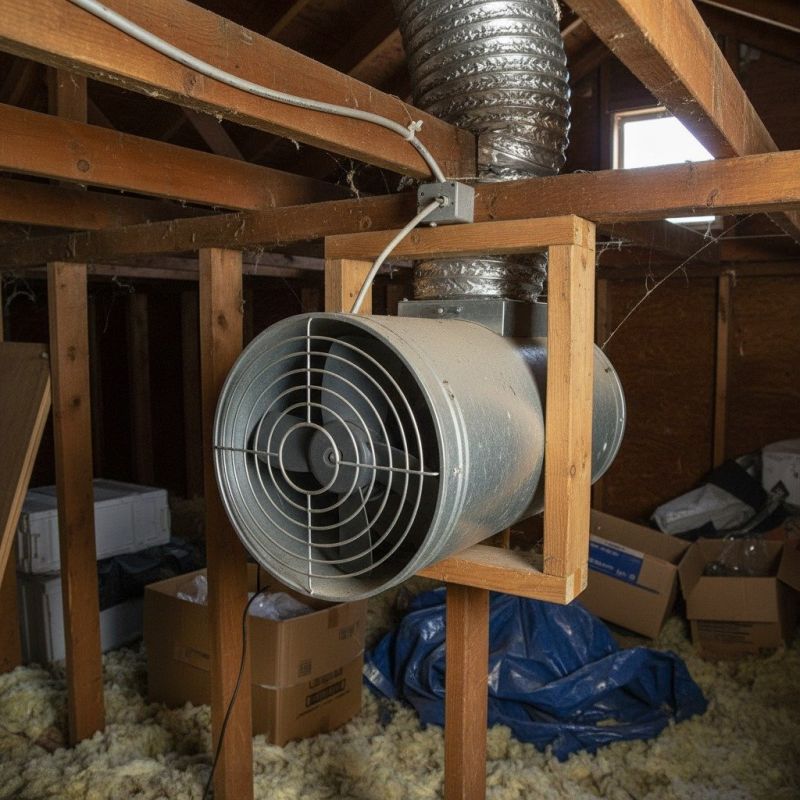 Roof Fan Installation in Alpharetta, GA