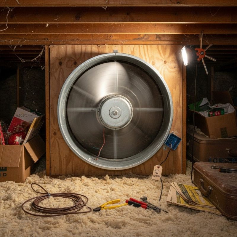 Attic Exhaust Fan Repair in Heber City, UT