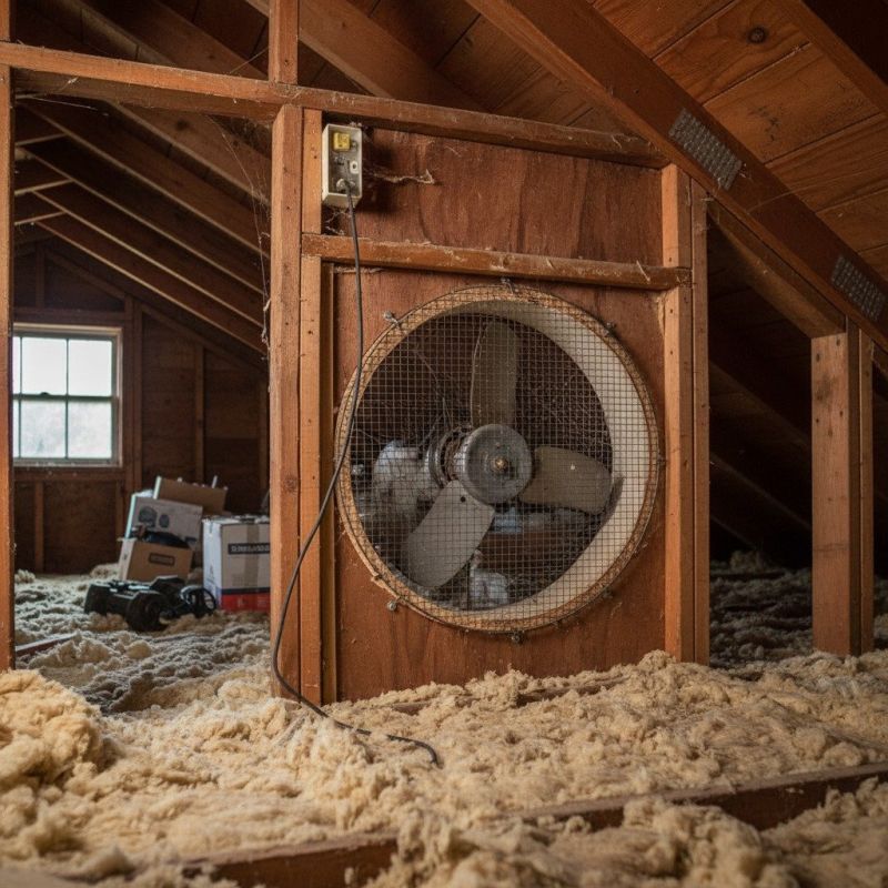 Attic Fan Installation in Heber City, UT