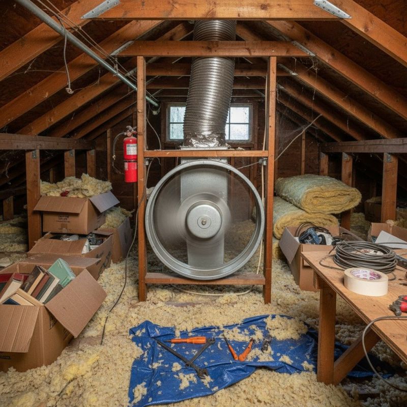 Attic Fan Servicing in Alpharetta, GA