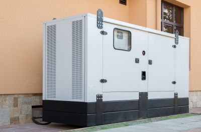 Generator Installed Near a Home
