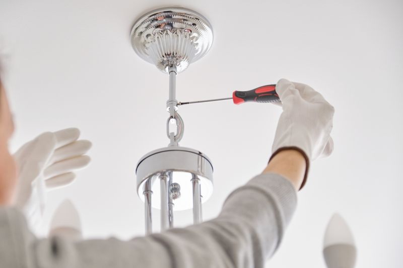 Hanging Light Installation in Kansas City, KS