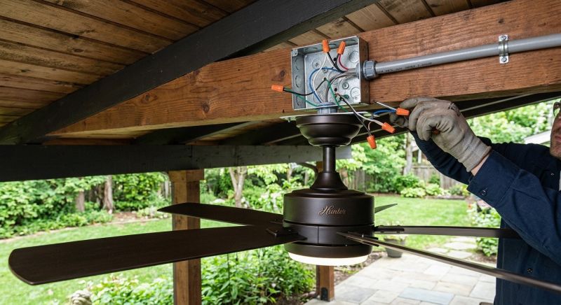 Outdoor Fan Wiring in Heber City, UT