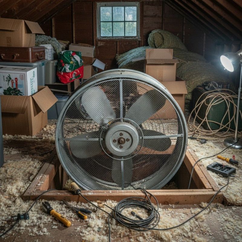 Roof Fan Repair in Alpharetta, GA