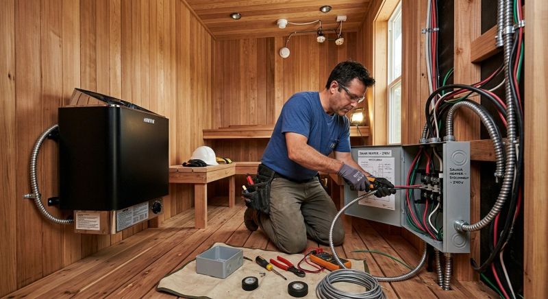 Sauna Wiring Installation in Heber City, UT