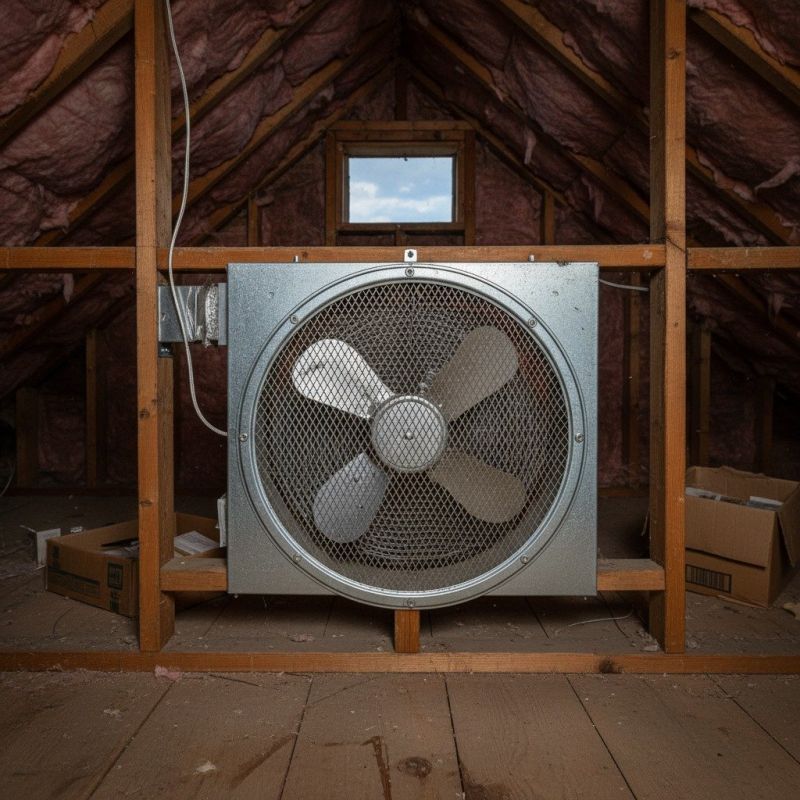 Solar Fan Installation in Alpharetta, GA